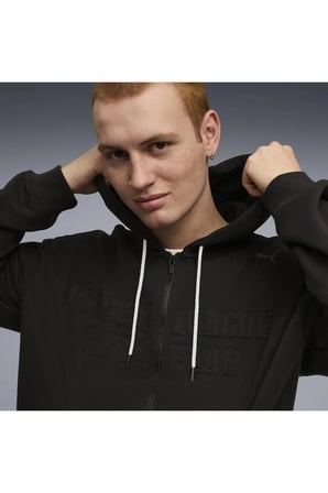 PL Lifestyle Zip Jacket Siyah Erkek Fermuarlı Üst