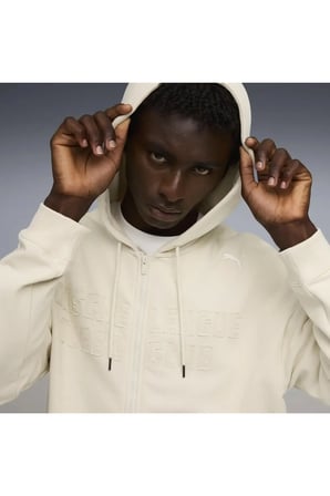 PL Lifestyle Zip Jacket Krem Erkek Fermuarlı Üst