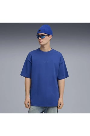PL Lifestyle Tee Mavi Erkek T-Shirt
