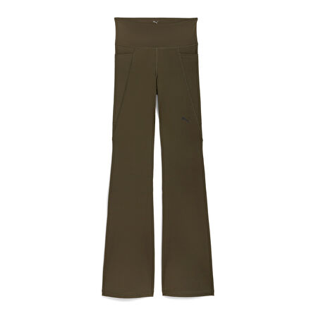 W Tad Essential Hw Bootcut Kadın Yeşil Antrenman Eşofman Altı 52590270