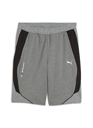 Puma 63061803 BMW MMS SWEAT SHORTS Mediu Gri Lastikli Bel Regular Fit Düz Erkek Şort
