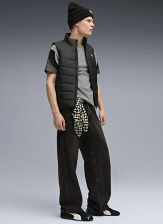 Puma 63251503 BMW MMS MT7+ TEE Medium Gr Gri Yuvarlak Yaka Regular Fit Düz Erkek T-Shirt