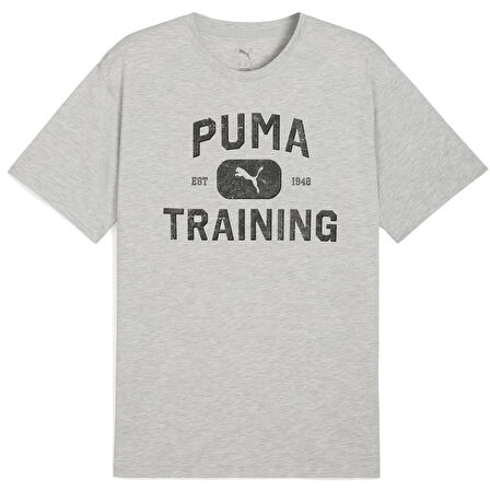 Puma 526568-04 M Graphics Traın Logo Rlxd Tee Tişört Erkek T-Shirt