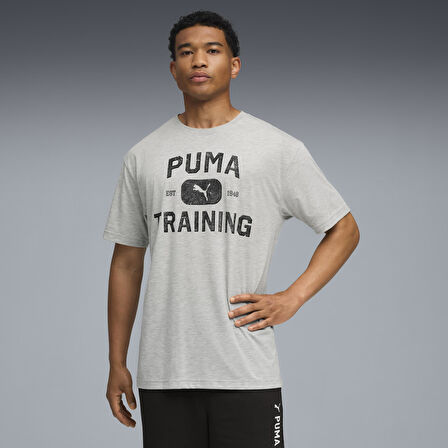 Puma 526568-04 M Graphics Traın Logo Rlxd Tee Tişört Erkek T-Shirt