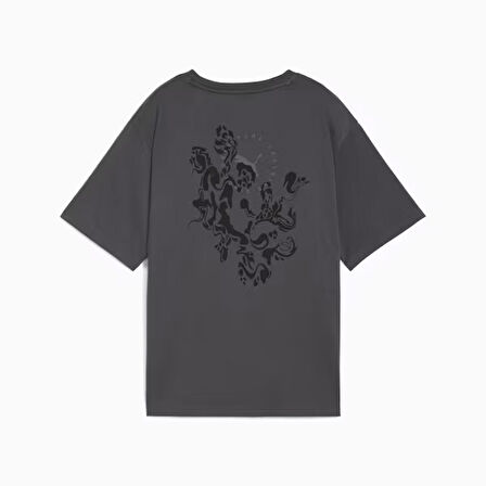 PUMA W CHROME GRAPHIC TEE Kadın T-SHIRT 52802544