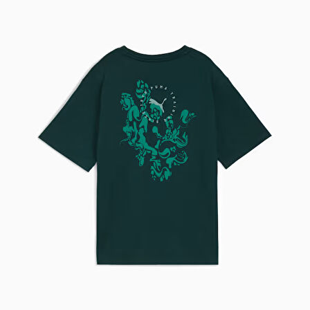 PUMA W CHROME GRAPHIC TEE Kadın T-SHIRT 52802575