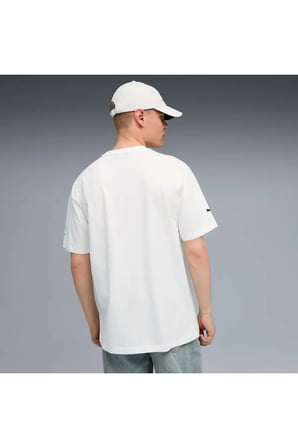 BMW MMS Block Tee Beyaz Erkek T-Shirt