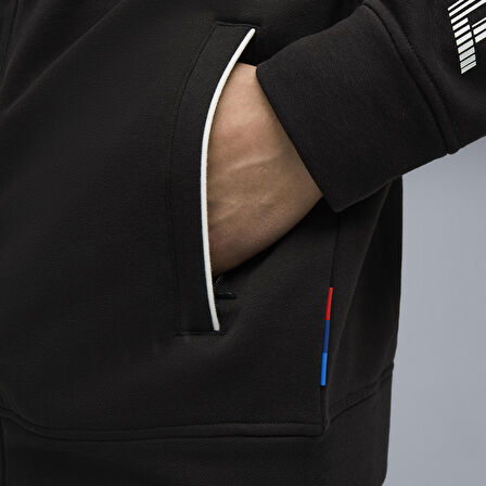 Bmw Mms Mt7+ Erkek Siyah Günlük Stil Sweatshirt 63317401