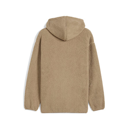 Puma Ess Elevated Sherpa Hoodie Erkek Yetişkin Sweatshirt