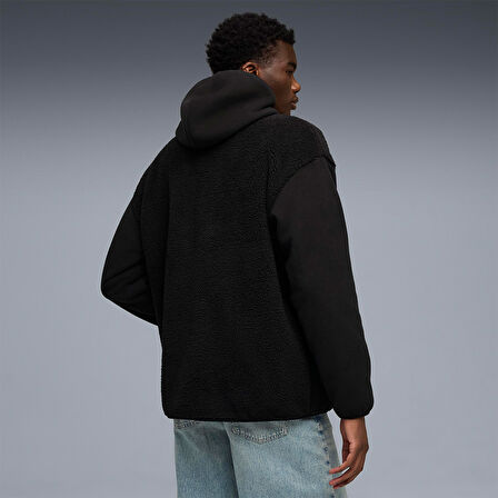 Puma Erkek Full Zip Hoodie Essentials Elevated