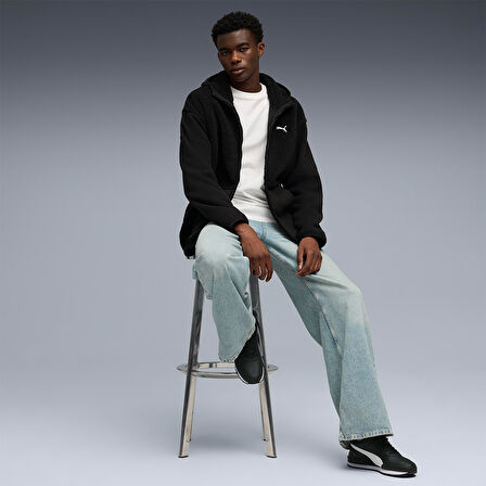 Puma Erkek Full Zip Hoodie Essentials Elevated