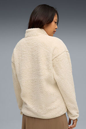 Puma Ess Elevated Half-Zip Kadın Sweatshirt