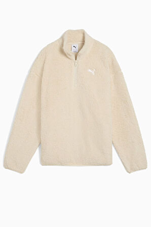 Puma Ess Elevated Half-Zip Kadın Sweatshirt