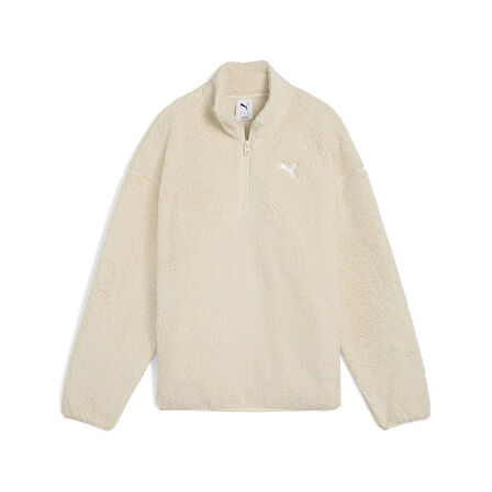 Puma Ess Elevated Half-Zip Crew Kadın Yetişkin Sweatshirt