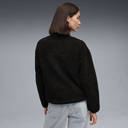 Puma Ess Elevated Half-Zip Crew Kadın Yetişkin Sweatshirt