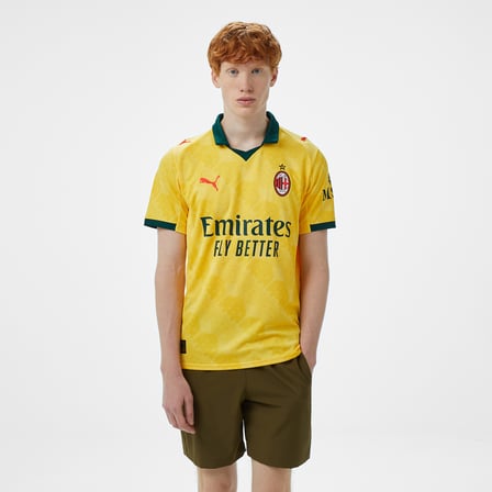 Puma Acm 3Rd Erkek Sarı Futbol Forması