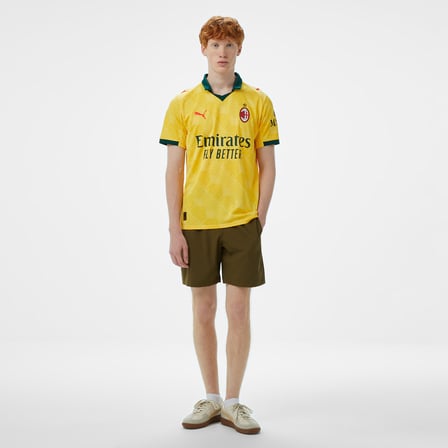 Puma Acm 3Rd Erkek Sarı Futbol Forması