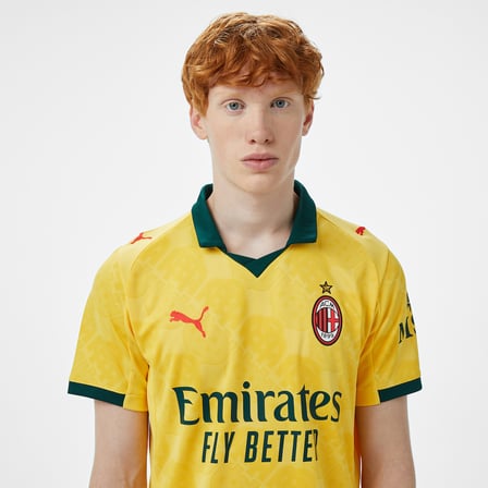 Puma Acm 3Rd Erkek Sarı Futbol Forması