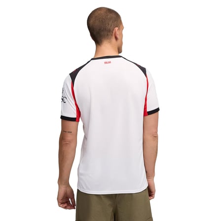 AC Milan 2025/26 Away Jersey Erkek Beyaz Futbol Forma 77997102