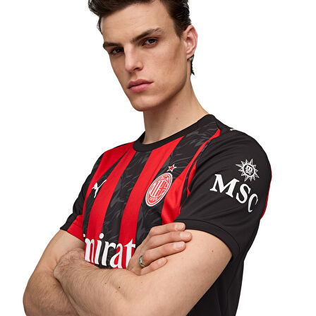 AC Milan 25/26 Home Jersey Replica Erkek Kırmızı Futbol Forma 77996201