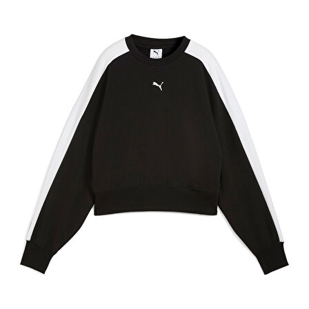 Puma Kadın Sweatshirt T7 Over Oversized Crew