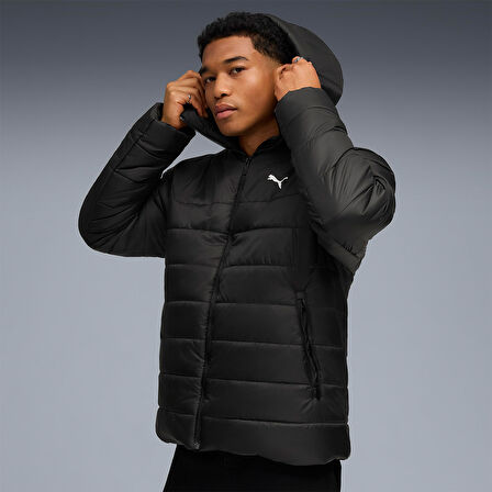 Puma Erkek Mont Essentials Hooded Padded