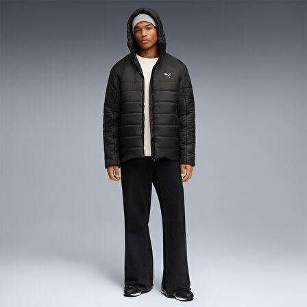 Puma Erkek Mont Essentials Hooded Padded