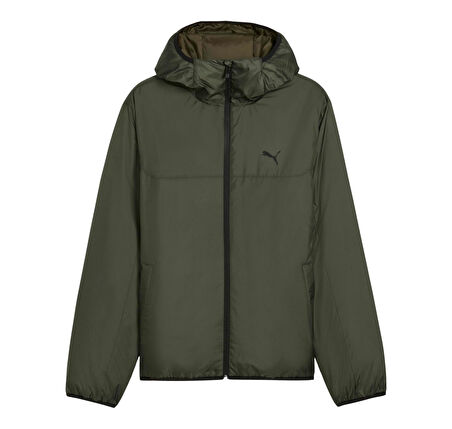 688296-70 Puma Ess Light Padded Jacket Erkek Mont Yeşil