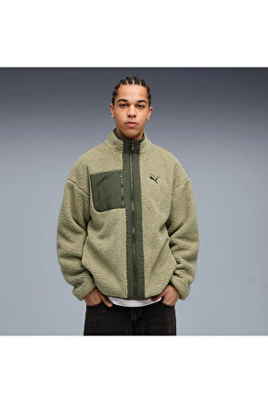 Reversible Sherpa Jacket Erkek Yetişkin Ceket