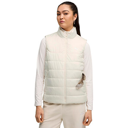 685229-87 Puma Ess Padded Vest Kadın Yelek Beyaz