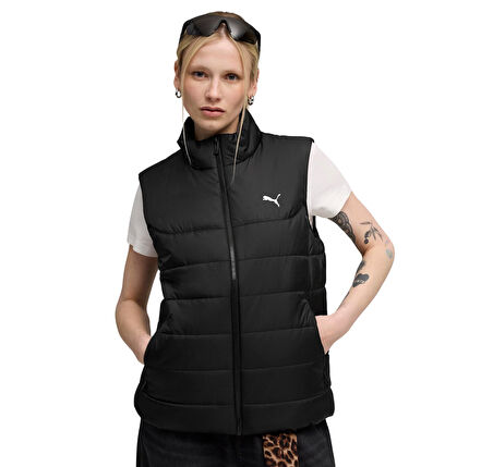 685229-01 Puma Ess Padded Vest Kadın Yelek Siyah