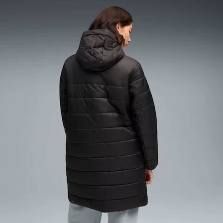 Puma ESS Hooded Padded Parka Kadın Siyah Ceket 68523201