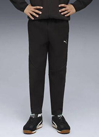 Puma Normal Paça Siyah Erkek Çocuk Eşofman Altı 68886401-EVOSTRIPE Pants DK B PUMA