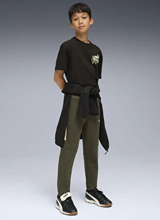 Puma Normal Paça Haki Erkek Çocuk Eşofman Altı 68886470-EVOSTRIPE Pants DK B Dark