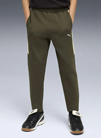 Puma Normal Paça Haki Erkek Çocuk Eşofman Altı 68886470-EVOSTRIPE Pants DK B Dark