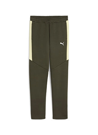 Puma Normal Paça Haki Erkek Çocuk Eşofman Altı 68886470-EVOSTRIPE Pants DK B Dark