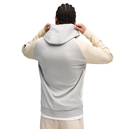 Tech Full-Zip Hoodie Erkek Bej Günlük Stil Sweatshirt 68804587