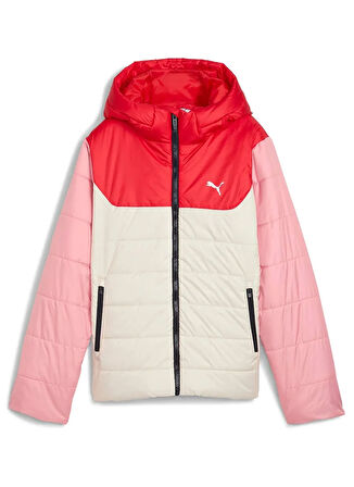 Puma Çok Renkli Kız Çocuk Mont 68522687-ESS Hooded Padded Jacket A