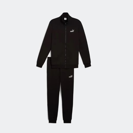 Puma ESS Sweat Suit Ruby Summer Erkek Siyah Eşofman Takımı (68484896)