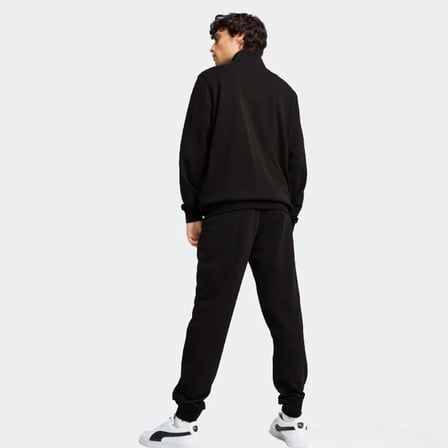 Puma ESS Sweat Suit Ruby Summer Erkek Siyah Eşofman Takımı (68484896)
