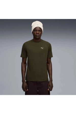 EVOSTRIPE Tee Erkek Yeşil T-Shirt
