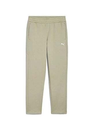 Puma 68814382 EVOSTRIPE Sweatpants DK op Yeşil Lastikli Bel Regular Fit Düz Kadın Eşofman Altı