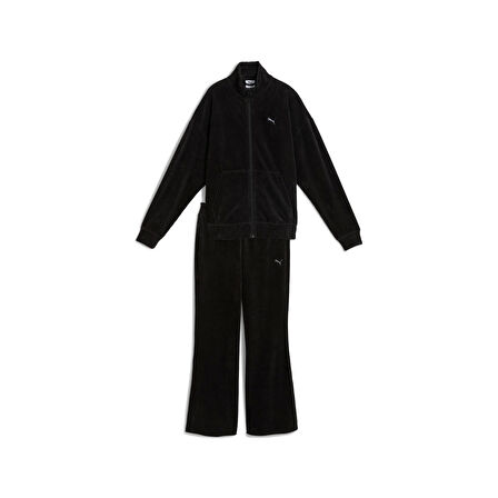 Puma Velour Rib Suit Kadın Yetişkin Eşofman Takımı
