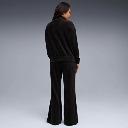 Puma Velour Rib Suit Kadın Yetişkin Eşofman Takımı