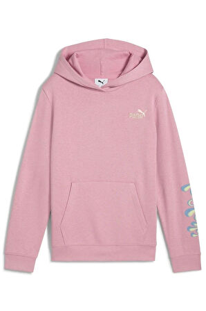 Puma TWEENERVERSE Hoodie-Poised Pink Sweatshirt-Pembe