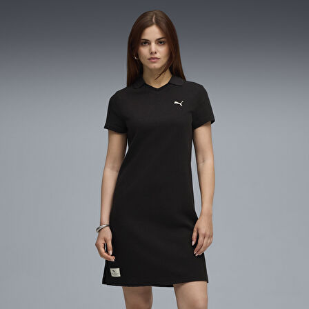 Puma 690730 01 Puma Class Pinnacle Dress Kadın Polo Yaka Diz Boy Elbise