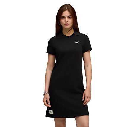 690730-01 Puma Class Pinnacle Dress Kadın Elbise - Etek Siyah