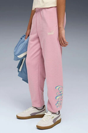 Puma TWEENERVERSE Sweatpants-Poised Pink Eşofman Altı-Pembe