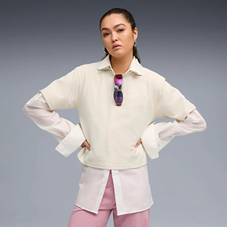 Puma Class Relaxed Polo Tee Kadın Yetişkin Polo T-shirt