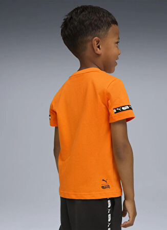 Puma Düz Turuncu Erkek Çocuk T-Shirt 63239526-PUMA X HOT WHEELS Graphic